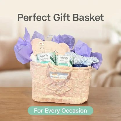 Floral Car Interior Storage Basket
